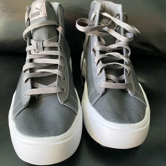 NWOT PUMA Kaia mid castlerock gum shoe size 9.5 USA UK 7 - Picture 3 of 5